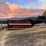 Bee Rock Barn, 12x16
