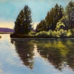 Grand Lake, 9x12