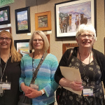 Lyn Farrell; Jo Wehe and Margot Ardourel