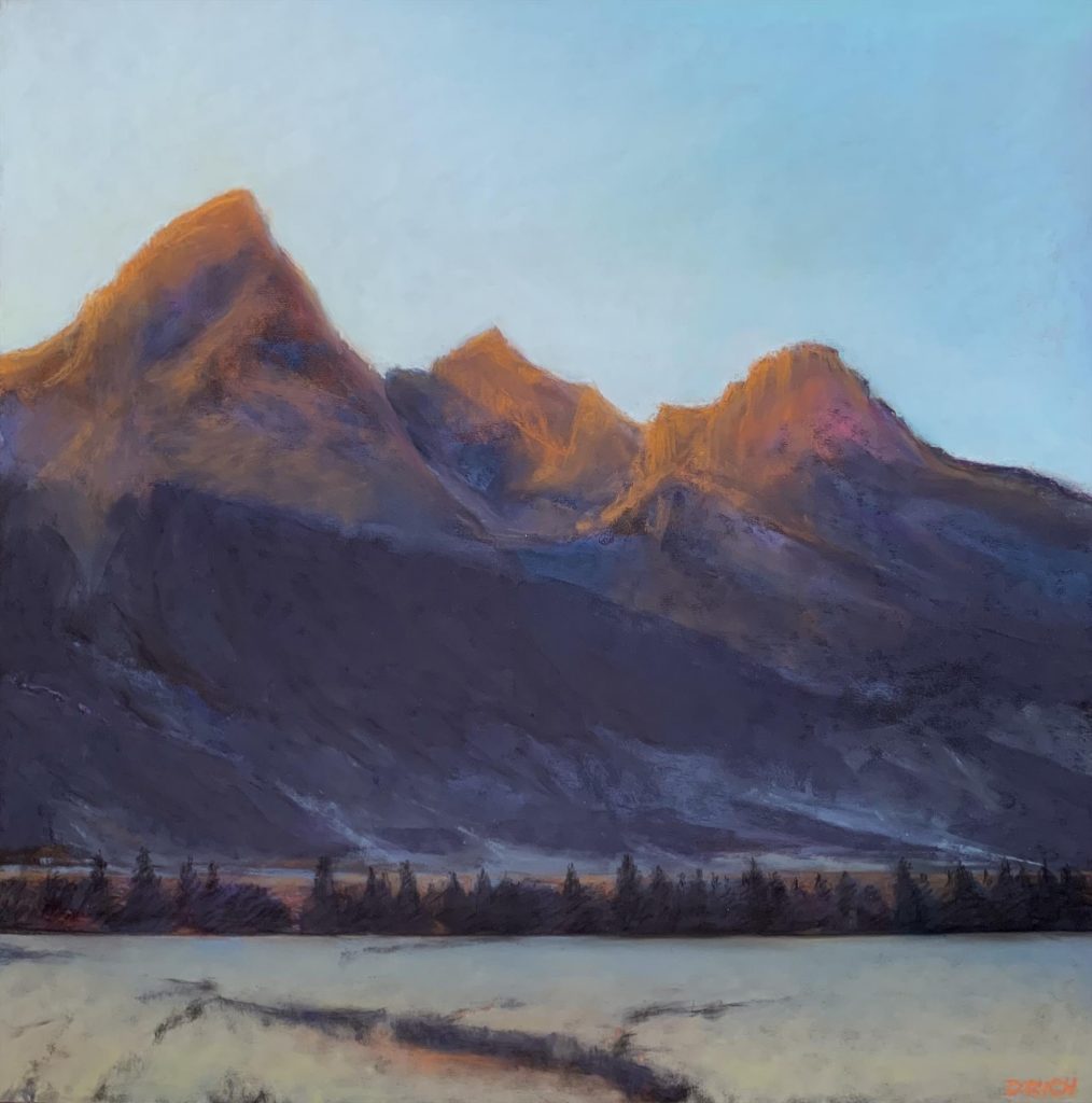 First Light—Teton Range