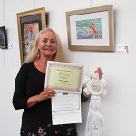 Best in Show awarded to Beth Gramith for Pelican Pair