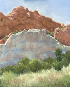 Kissing Camels at the Garden of the Gods by Sharon Cartwright