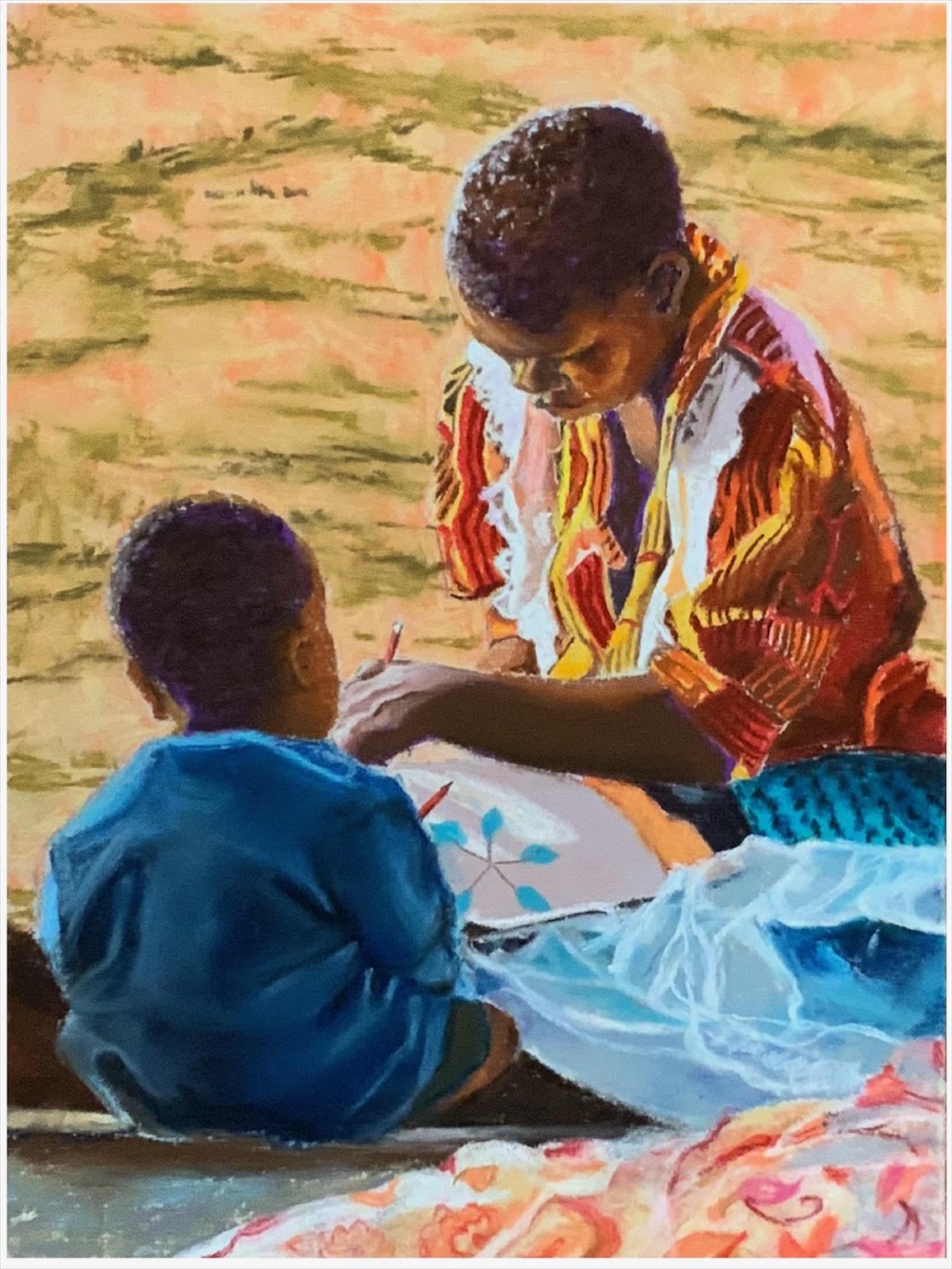 Leslie White: The Art Lesson